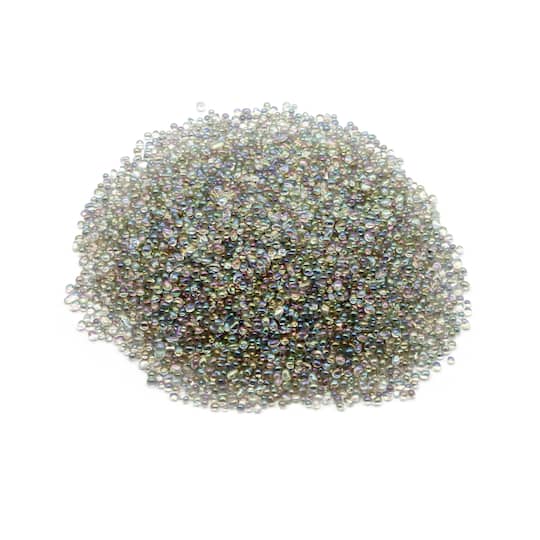 Iridescent Silver Crushed Glass Decorative Filler by Ashland&#xAE;